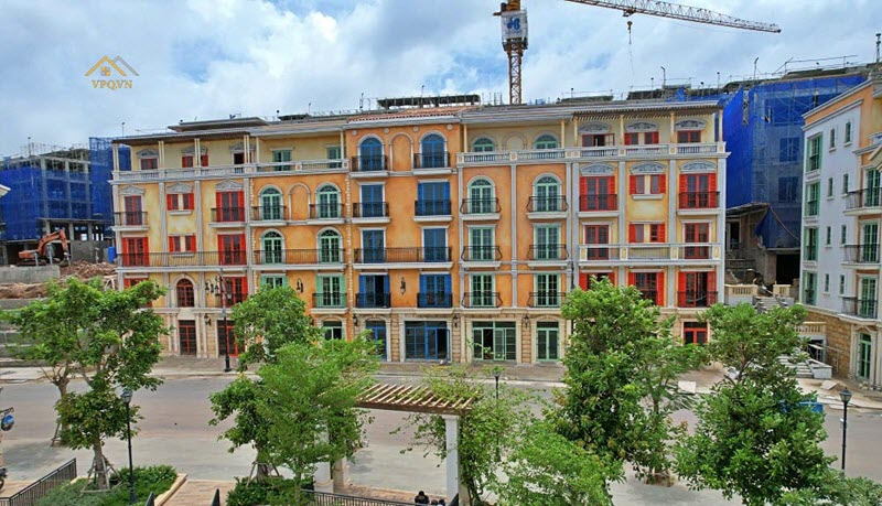 Tiến độ Shophouse The Center Ph&uacute; Quốc th&aacute;ng 8/2021 -Ảnh 2